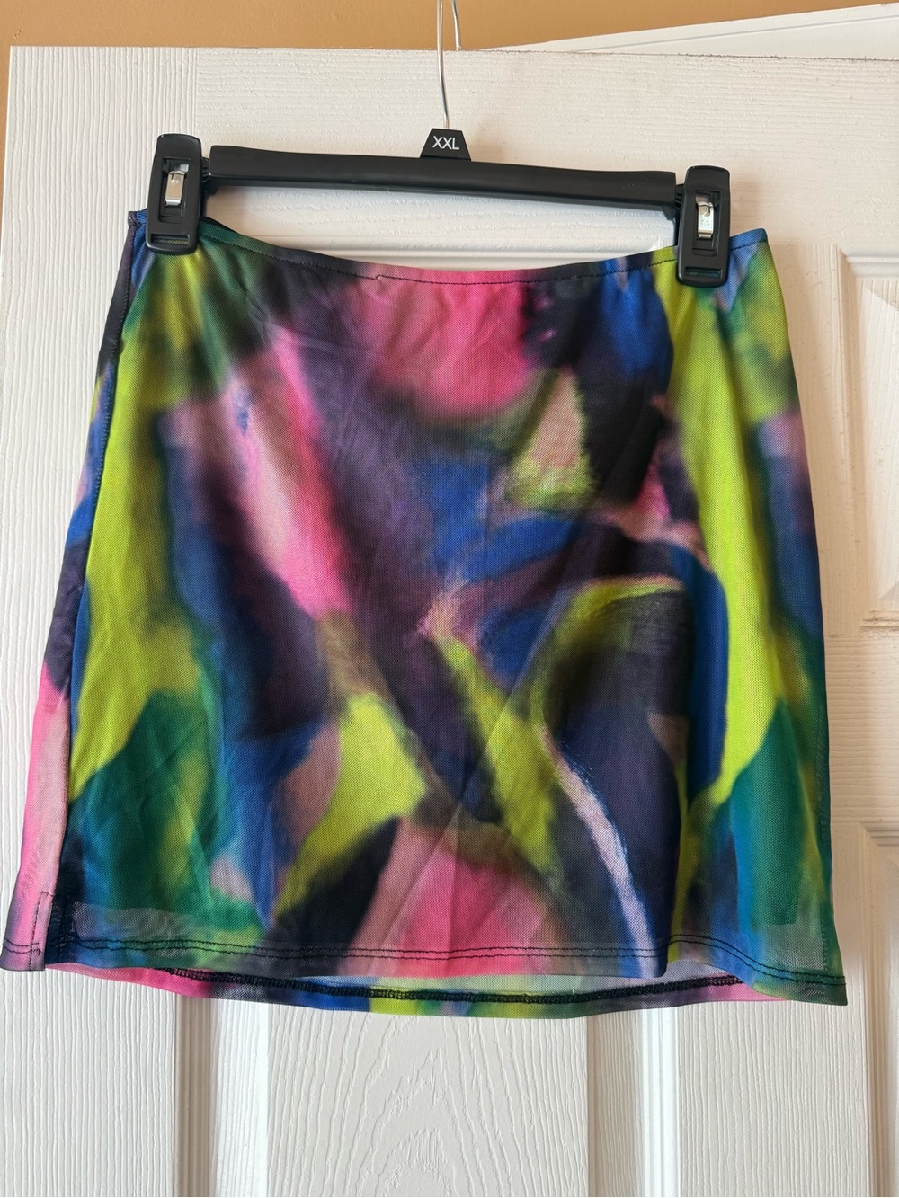 Fashionnova Tidal Wave Mesh Mini Skirt